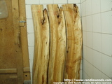 3pcs. Spalted Alder